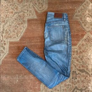 Madewell High Riser Skinny Jean